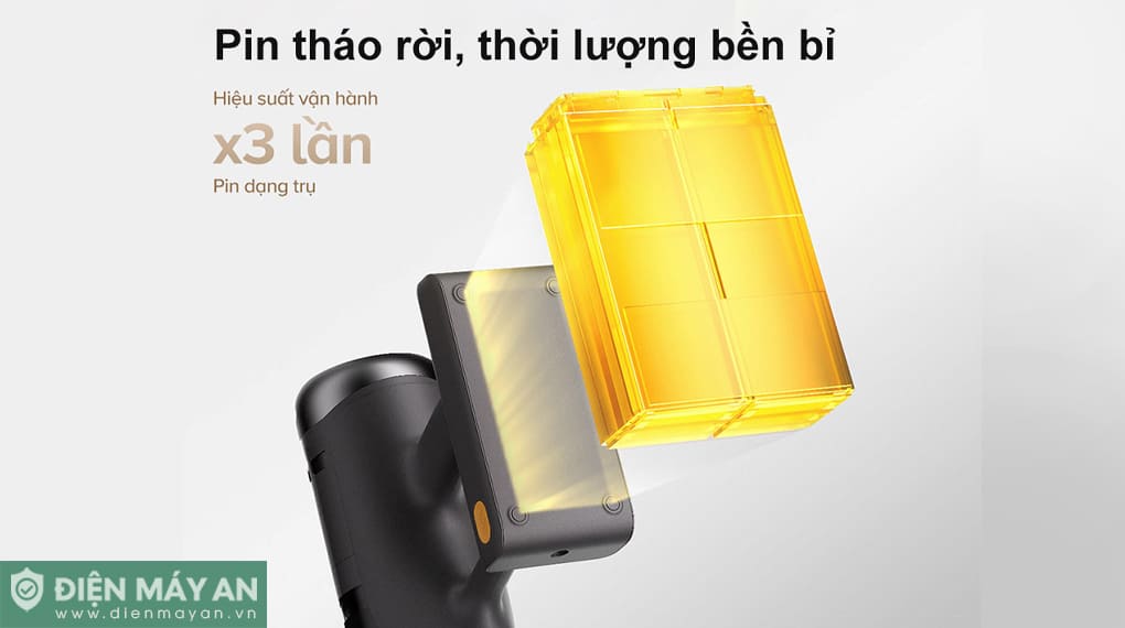 Máy hút bụi cầm tay Roborock H60 Ultra - Đen